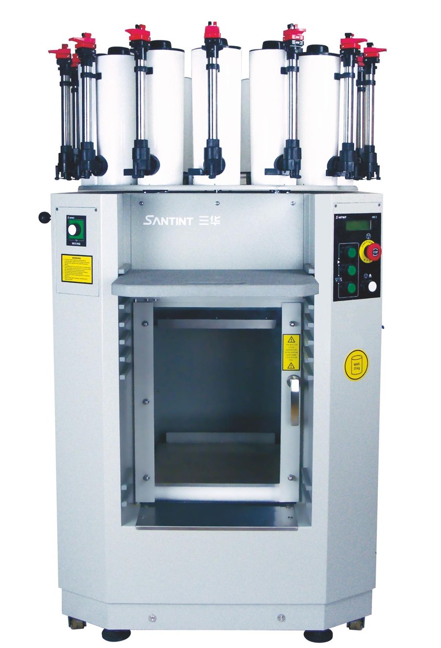 Máquina electrónica igualadora de color Santint