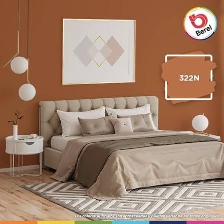 Inspiración de color Berel - recámara tono 322N